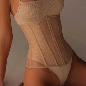 Perfect Corset Lace-up Cape Form Corset, L